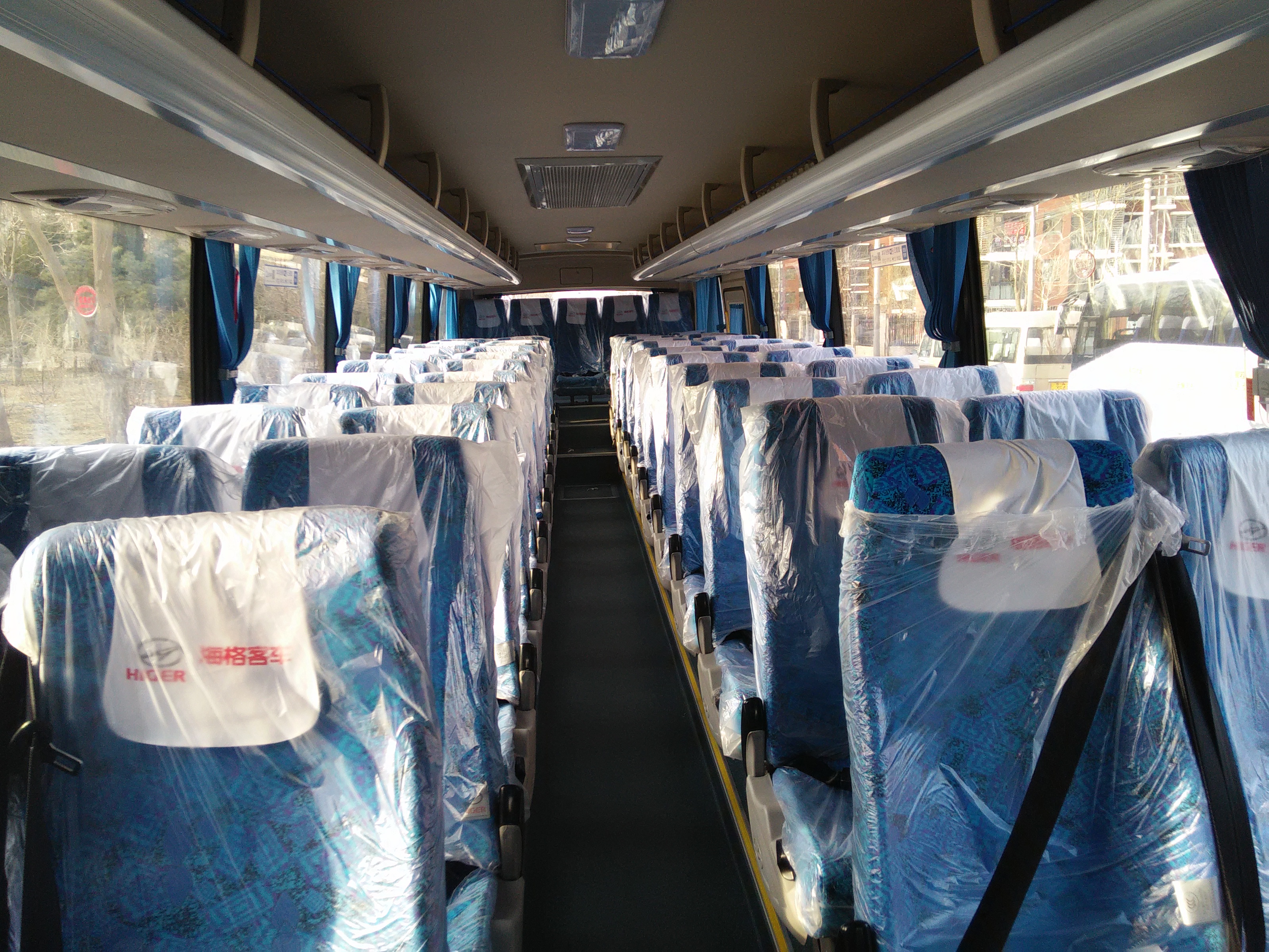 55座大巴車(chē)內飾圖